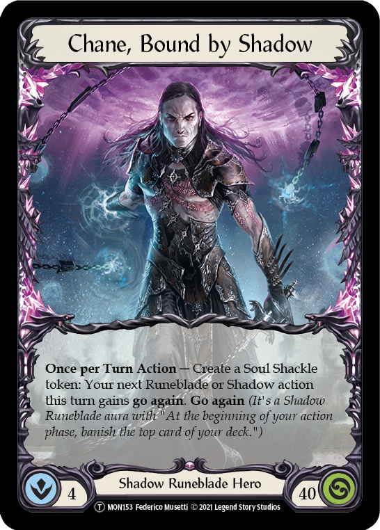 Chane, Bound by Shadow // Chane [U-MON153 // U-MON154] Unlimited Normal Flesh And Blood Single Flesh And Blood   