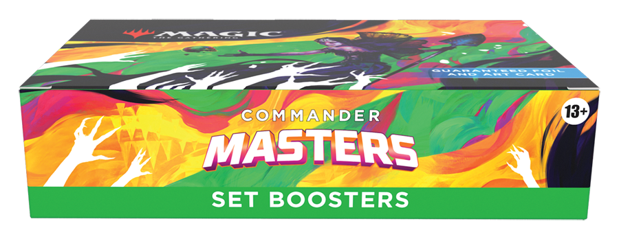 MTG Commander Masters - Set Booster Box MTG Sealed Magic: The Gathering   