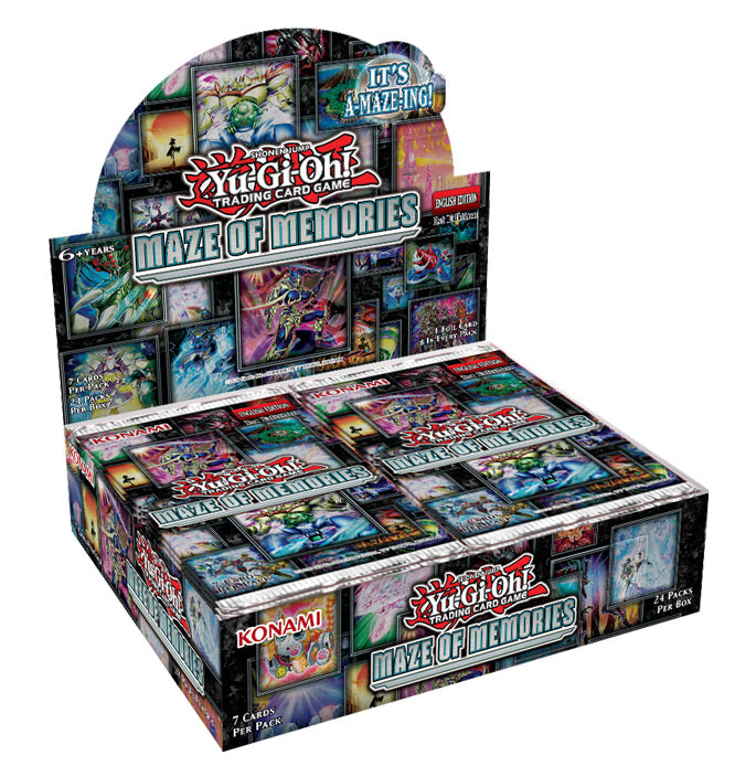 Yu-Gi-Oh! Maze of Memories - Booster Box (1st Edition) Yugioh Sealed Yu-Gi-Oh!   