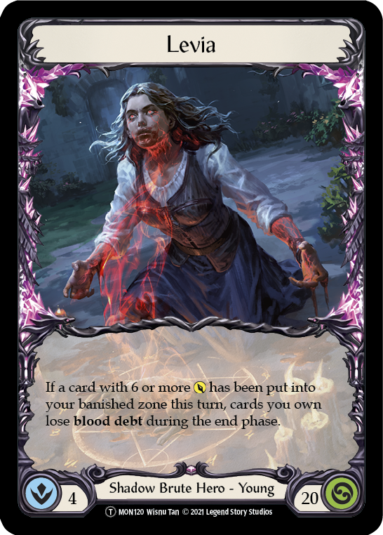 Levia // Ravenous Meataxe [U-MON120 // U-MON221] Unlimited Normal Flesh And Blood Single Flesh And Blood   