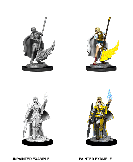 Pathfinder Battles Miniatures: W11 Female Human Oracle RPG Miniatures WizKids   