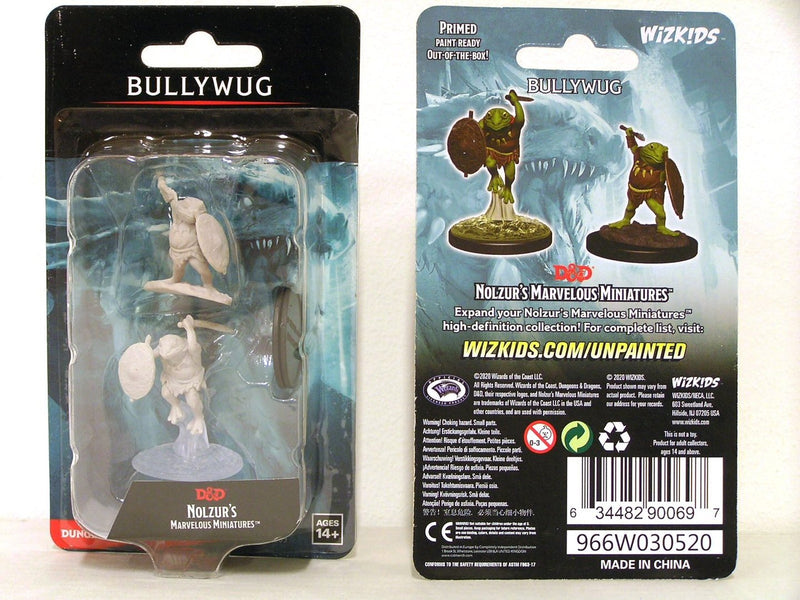 D&D Nolzur's Marvelous Miniatures: W12 Bullywug Unpainted Miniatures WizKids
