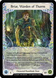 Briar, Warden of Thorns // Titan's Fist [U-ELE062] Unlimited Normal Flesh And Blood Single Flesh And Blood   