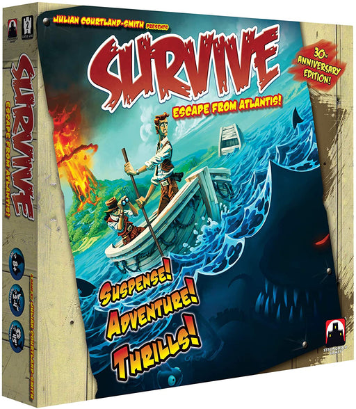 Survive Escape from Atlantis 30Th Anniversary Edition Board Games Stronghold Games   