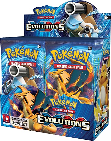 Pokémon XY Evolutions Booster Box Pokemon Sealed The Pokémon Company   
