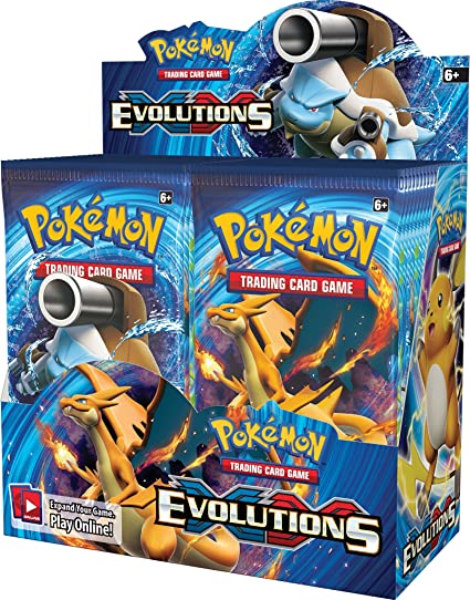 Pokémon TCG XY Evolutions Booster Box  The Pokémon Company Pokémon Sealed Taps Games Edmonton Alberta