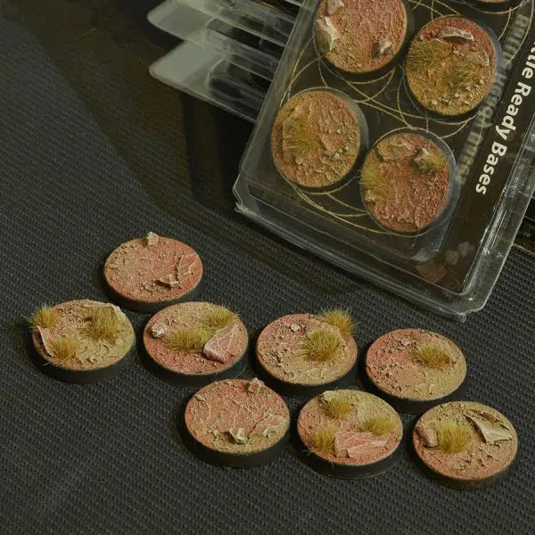 Gamer's Grass: Badlands Bases 32mm Basing Materials Gamer's Grass