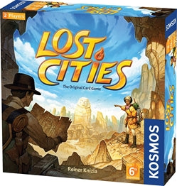 Lost Cities (With 6th Expedition Expansion) Board Games Kosmos   