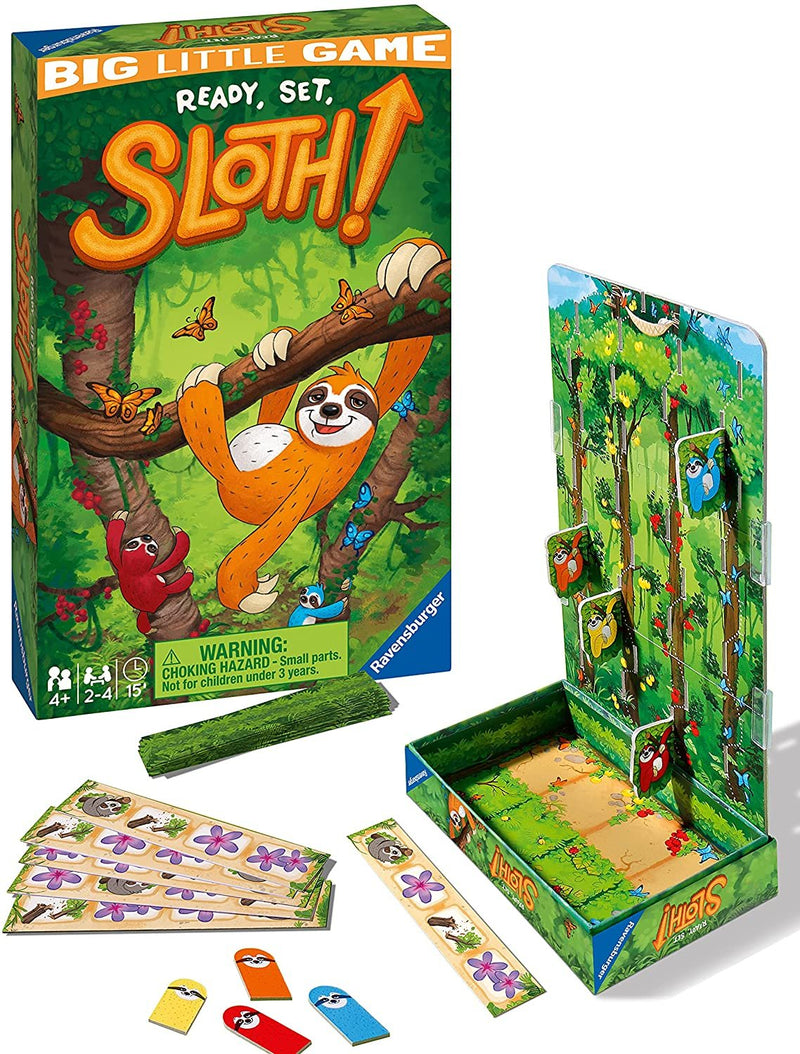 Ready, Set, Sloth! Board Games Ravensburger   