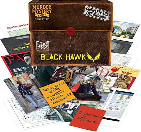 Murder Mystery Party: Mission Black Hawk Board Games University Games   