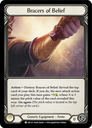 Bracers of Belief [ARC153] Unlimited Edition Normal Flesh And Blood Single Flesh And Blood   