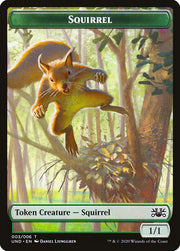 Beeble // Squirrel Double-Sided Token [Tokens] Unsanctioned Tokens MTG Single Magic: The Gathering
