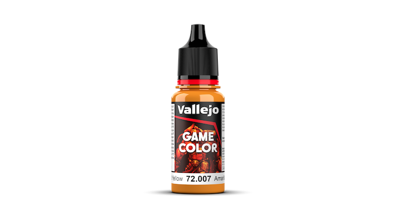 Vallejo: Game Color 72007 Gold Yellow Model Paints Vallejo