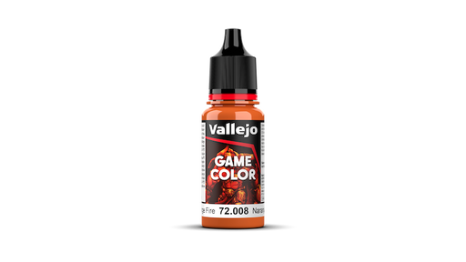 Vallejo: Game Color 72008 Orange Fire Model Paints Vallejo
