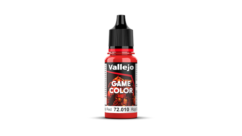 Vallejo: Game Color 72010 Bloody Red Model Paints Vallejo