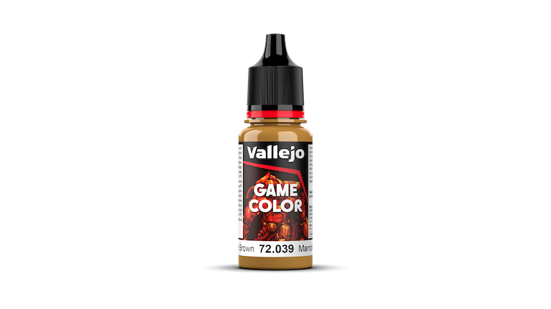 Vallejo: Game Color 72039 Plague Brown Model Paints Vallejo