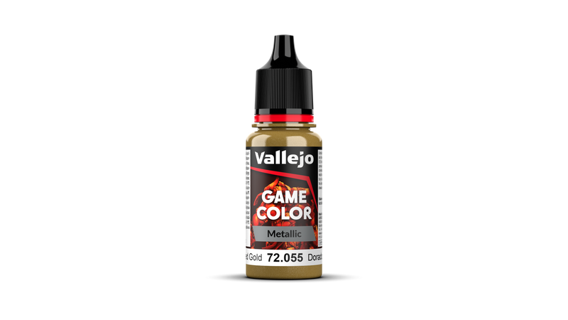 Vallejo: Game Color 72055 Polished Gold Model Paints Vallejo