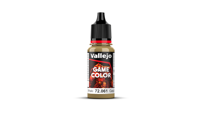 Vallejo: Game Color 72061 Khaki Model Paints Vallejo