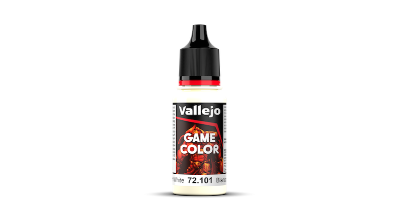 Vallejo: Game Color 72101 Off White Model Paints Vallejo
