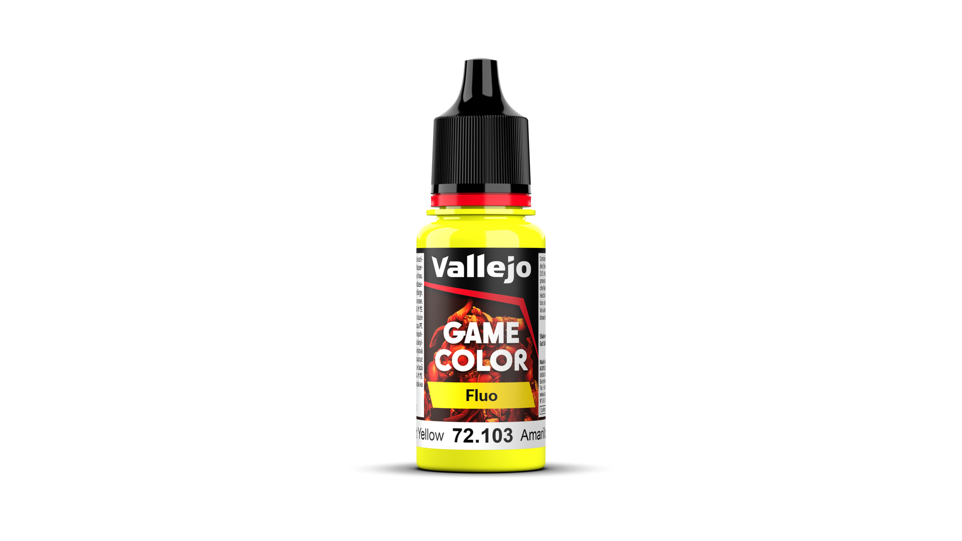 Vallejo: Game Color 72103 Fluorescent Yellow Model Paints Vallejo