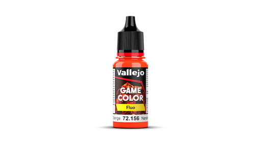 Vallejo: Game Color 72156 Fluorescent Orange Model Paints Vallejo