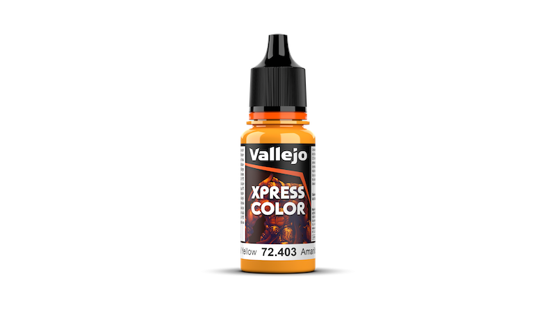 Vallejo: Xpress Color 72404 Nuclear Yellow Model Paints Vallejo