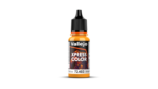 Vallejo: Xpress Color 72404 Nuclear Yellow Model Paints Vallejo