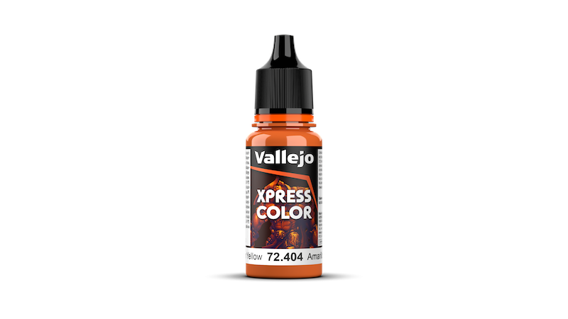 Vallejo: Xpress Color 72404 Nuclear Yellow Model Paints Vallejo