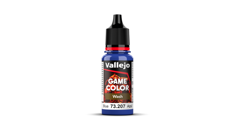 Vallejo: Game Color 73207 Blue Wash Model Paints Vallejo