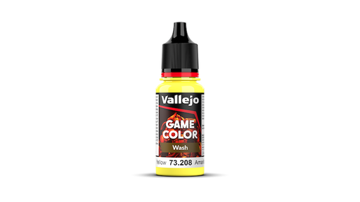 Vallejo: Game Color 73208 Yellow Wash Model Paints Vallejo