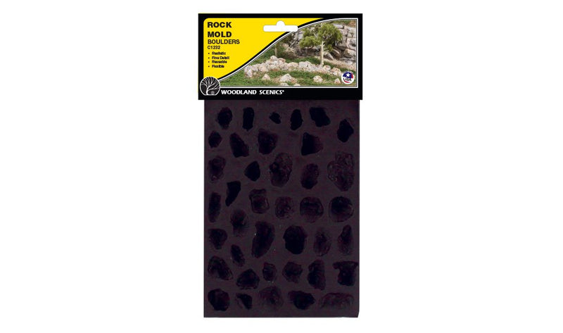 Woodland Scenics Rock Mold - Boulder Basing Materials PM Hansen Ltd