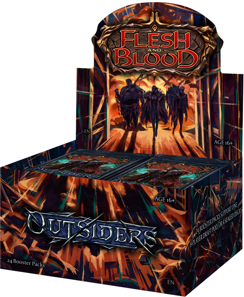 Flesh and Blood Outsiders Booster Box Flesh And Blood Sealed Flesh And Blood   