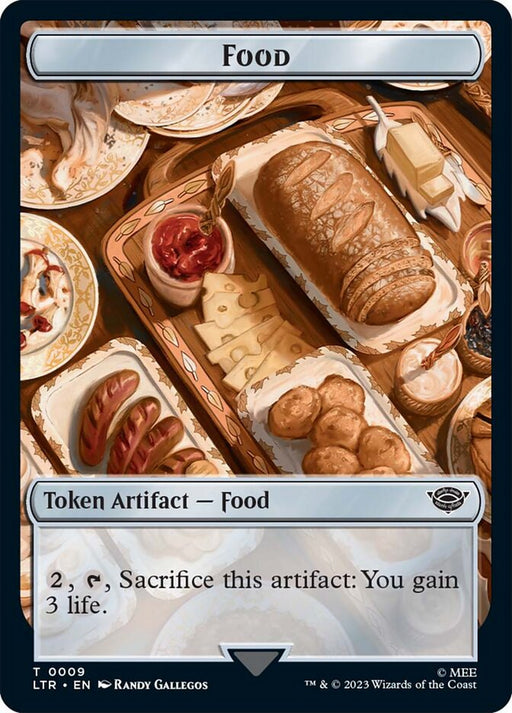 Food Token (09) [The Lord of the Rings: Tales of Middle-Earth Tokens] MTG Single Magic: The Gathering   