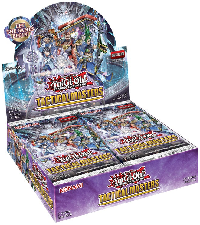Yu-Gi-Oh! Tactical Masters - Booster Box (1st Edition) Yugioh Sealed Yu-Gi-Oh!   