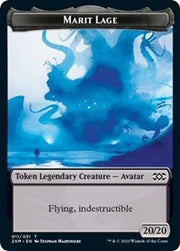 Marit Lage // Saproling Double-Sided Token [Tokens] Double Masters Tokens MTG Single Magic: The Gathering