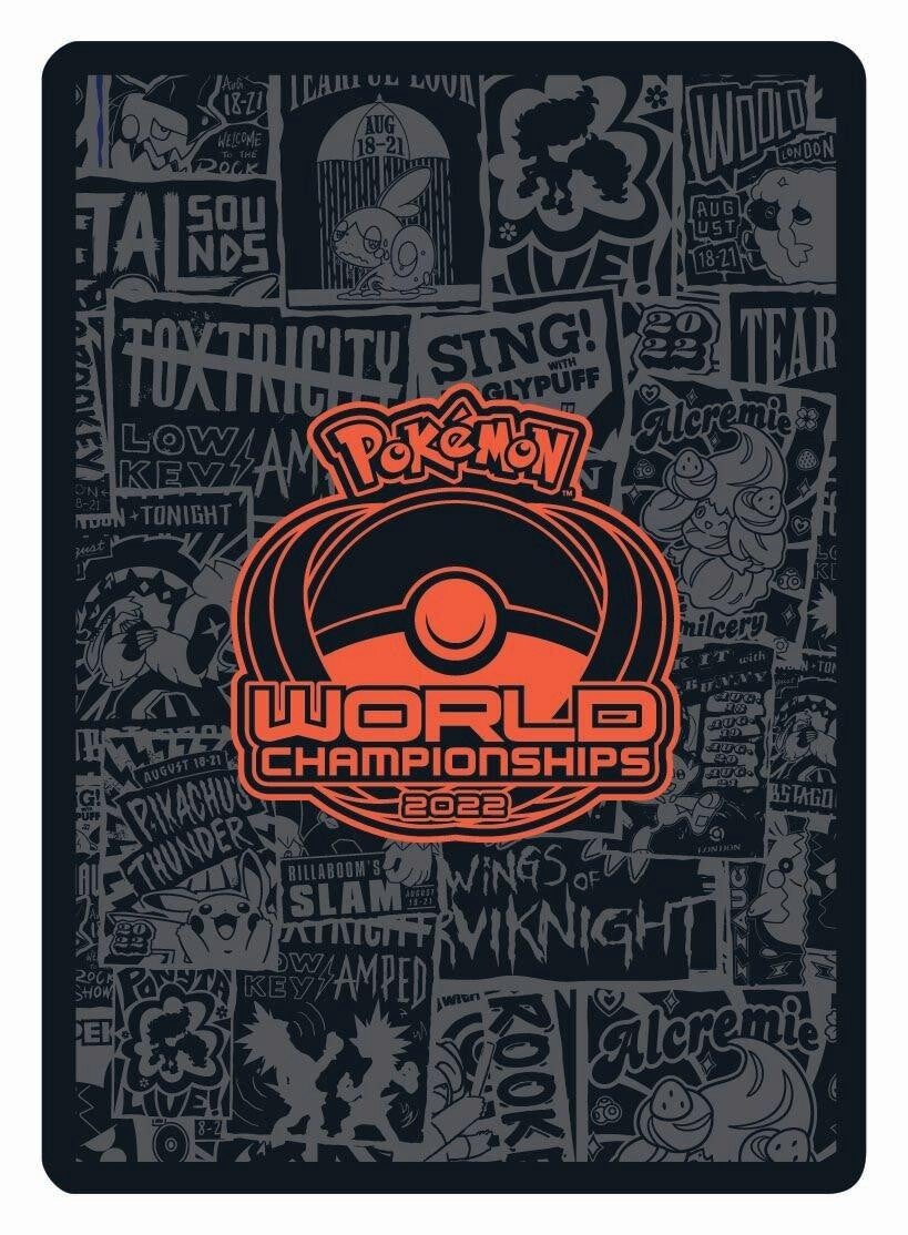 Pokémon 2022 World Championships Deck (Cheryl Again - Sebastian Lashmet) Pokemon Sealed Pokémon   