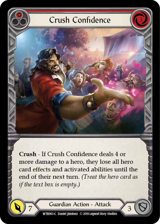 Crush Confidence (Red) [WTR063-C] Alpha Print Normal Flesh And Blood Single Flesh And Blood   