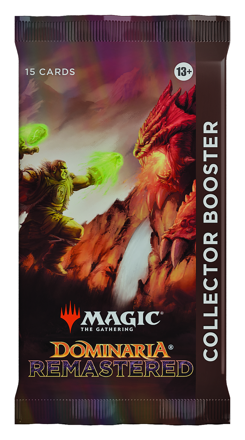 MTG Dominaria Remastered - Collector Booster Pack MTG Sealed Magic: The Gathering