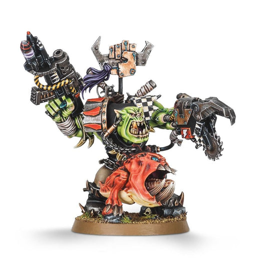 Orks: Warboss with Attack Squig (WO) Warhammer 40k Games Workshop   