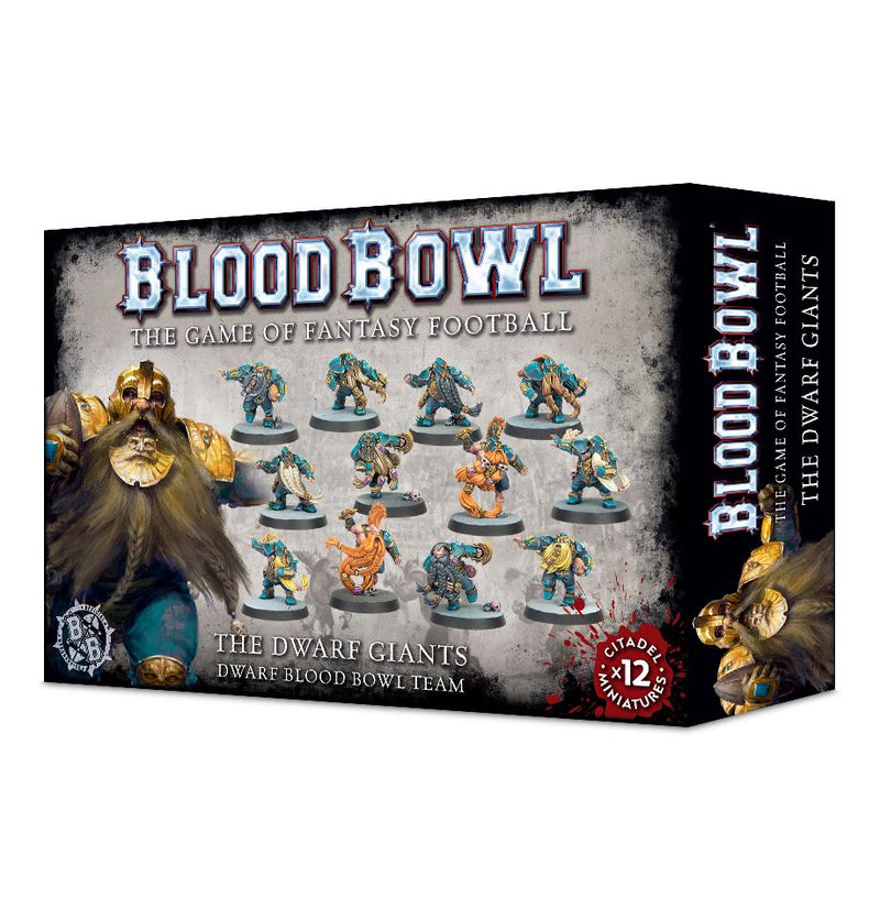 Blood Bowl: Dwarf Team - The Dwarf Giants Blood Bowl Games Workshop   