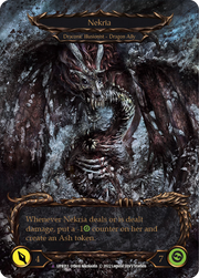 Invoke Nekria // Nekria (Marvel) [UPR013] (Uprising)  Cold Foil Flesh And Blood Single Flesh And Blood   