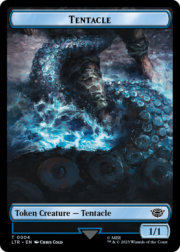 Food (09) // Tentacle Double-Sided Token [The Lord of the Rings: Tales of Middle-Earth Tokens] MTG Single Magic: The Gathering   