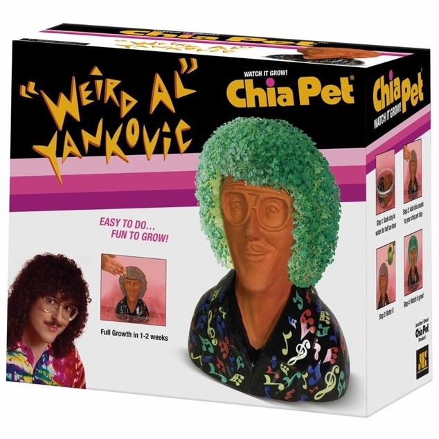 Chia Pet: "Weird Al" Yankovic Toys & Plushes Chia Pets   