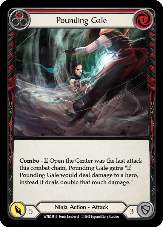 Pounding Gale [WTR085-S] Alpha Print Normal Flesh And Blood Single Flesh And Blood   