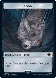 Food (11) // Human Soldier (01) Double-Sided Token [The Lord of the Rings: Tales of Middle-Earth Tokens] MTG Single Magic: The Gathering   