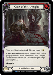 Oath of the Arknight (Red) [ARC091] Unlimited Edition Normal Flesh And Blood Single Flesh And Blood   