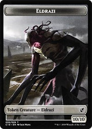 Eldrazi // Egg Double-Sided Token [Tokens] Commander 2019 Tokens MTG Single Magic: The Gathering