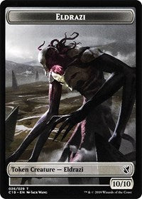 Eldrazi // Egg Double-Sided Token [Tokens] Commander 2019 Tokens MTG Single Magic: The Gathering