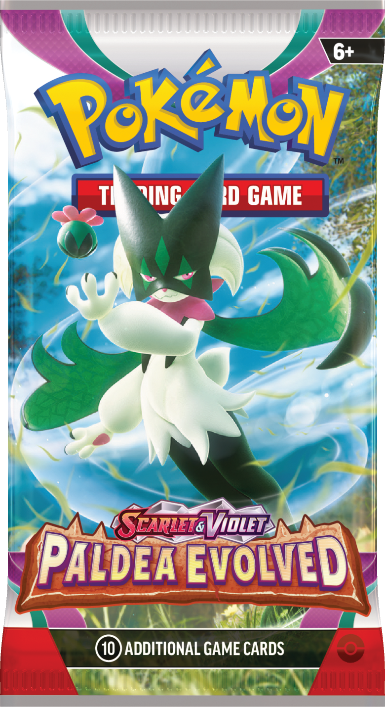 Pokémon Scarlet and Violet: Paldea Evolved Booster Pack Pokemon Sealed Pokémon   