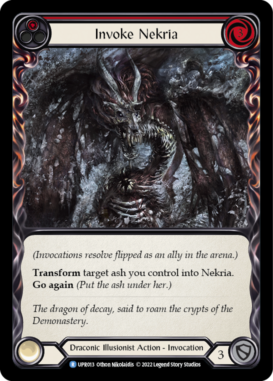 Invoke Nekria // Nekria [UPR013] (Uprising) Flesh And Blood Single Flesh And Blood   